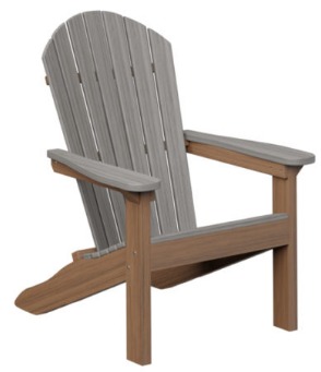 Berlin Gardens Comfo-Back KIDS Adirondack Chair (Natural Finish)
